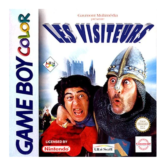 Game Boy Color Les Visiteurs Loose Fra