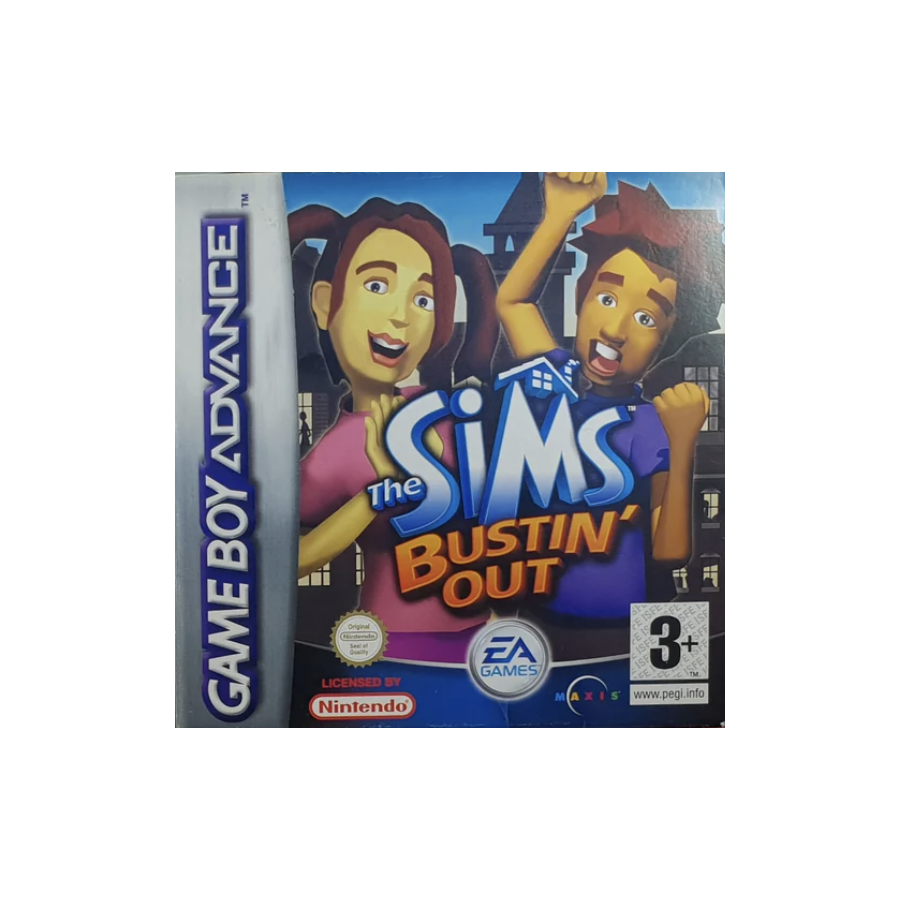 Game Boy Advance The Sims Bustin Out Loose Eur
