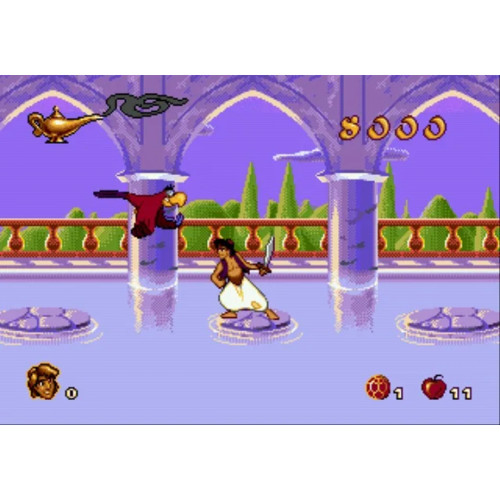 MegaDrive Aladdin Sn