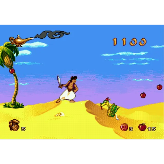 MegaDrive Aladdin Sn