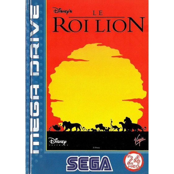 MegaDrive Le Roi Lion Cib