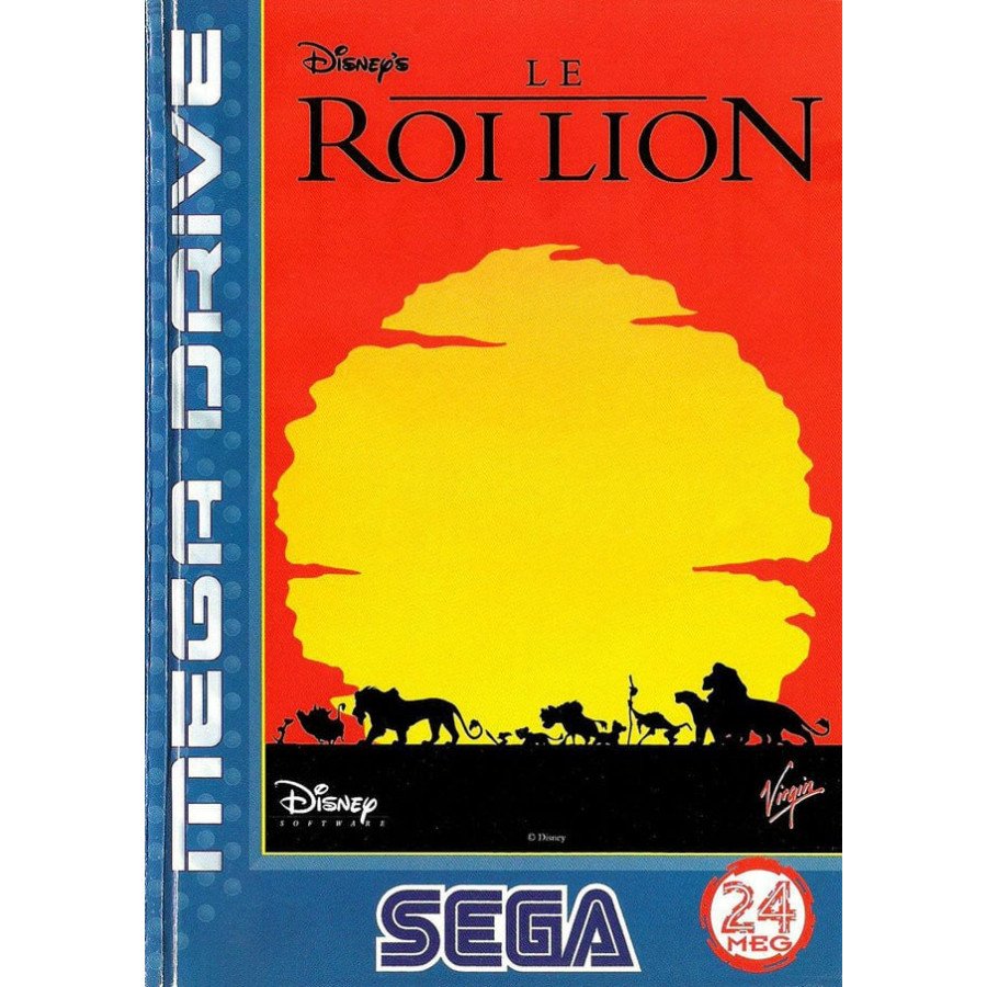 MegaDrive Le Roi Lion Cib