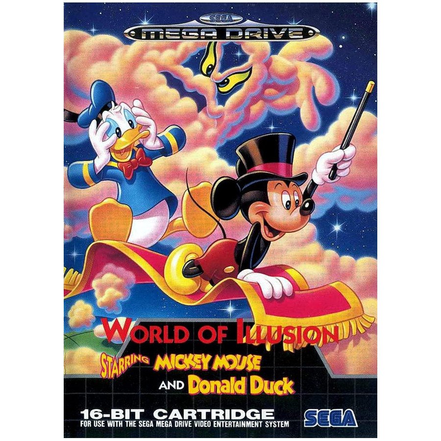 MegaDrive World Of Illusion Sn
