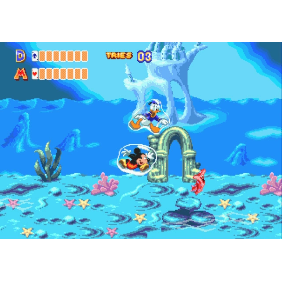 MegaDrive World Of Illusion Sn