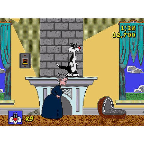 MegaDrive Titi & Grosminet Dans Une Aventure Infernale Sn