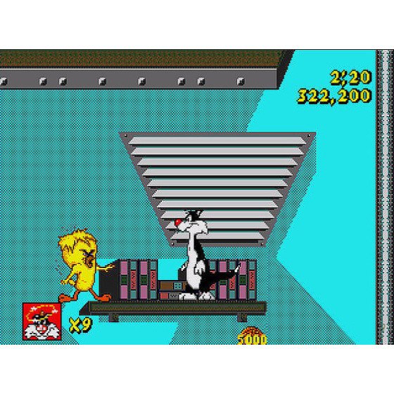 MegaDrive Titi & Grosminet Dans Une Aventure Infernale Sn