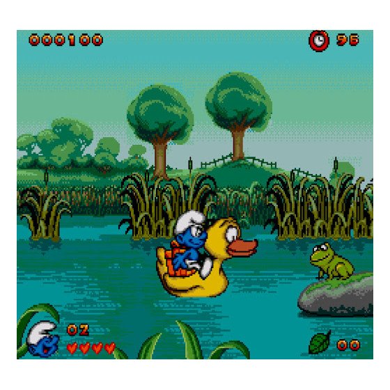 MegaDrive Les Schtroumpfs Sn