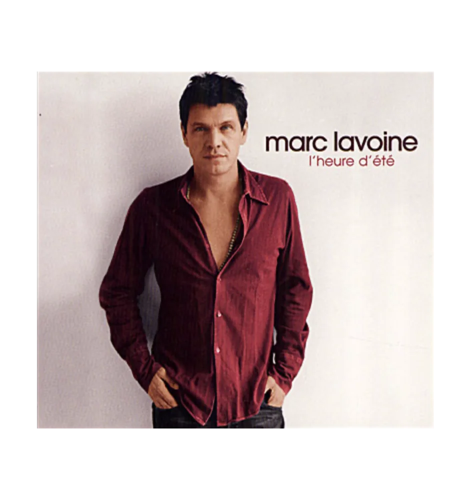 CD Marc Lavoine l'Heure d'Eté
