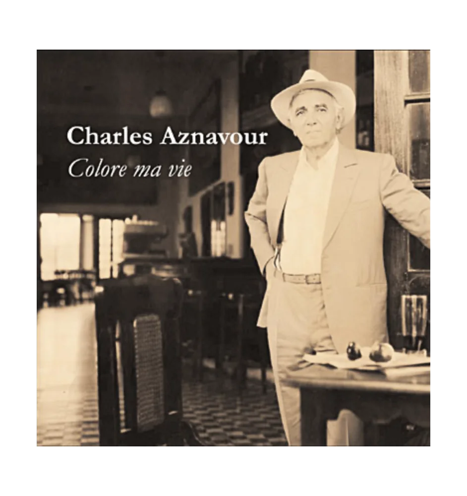 CD Charles Aznavour Colore Ma Vie