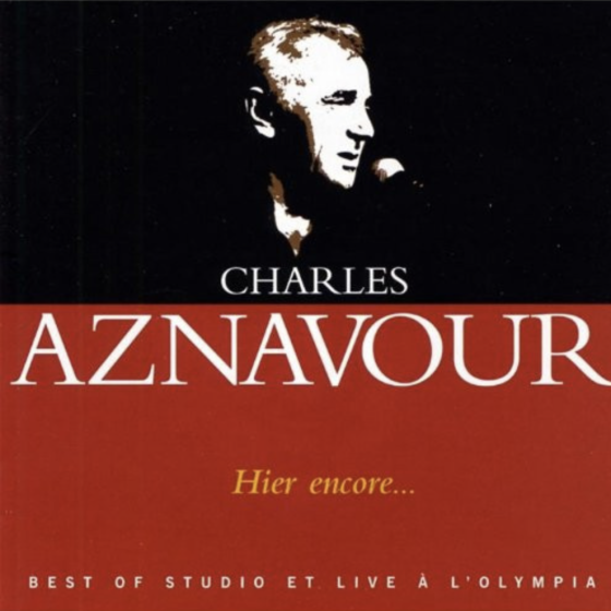 CD Charles Aznavour Hier...