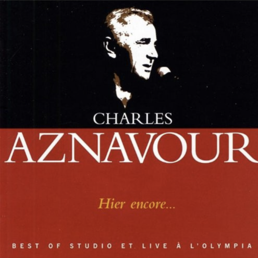 CD Charles Aznavour Hier Encore 2 cds