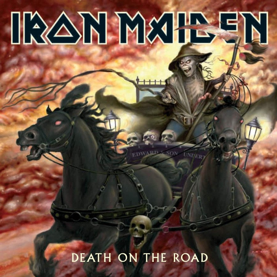 CD Iron Maiden Death On The Road