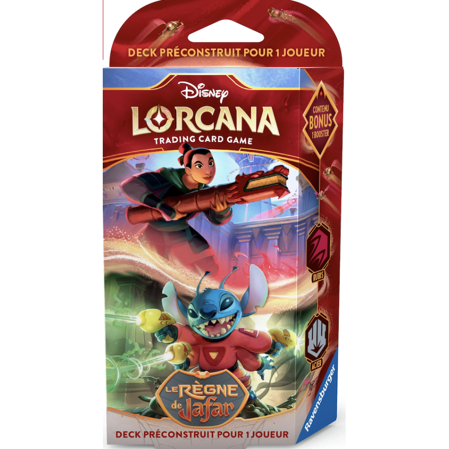 Disney Lorcana Deck de Démarrage Le retour de Jafar Chapitre 8 FR