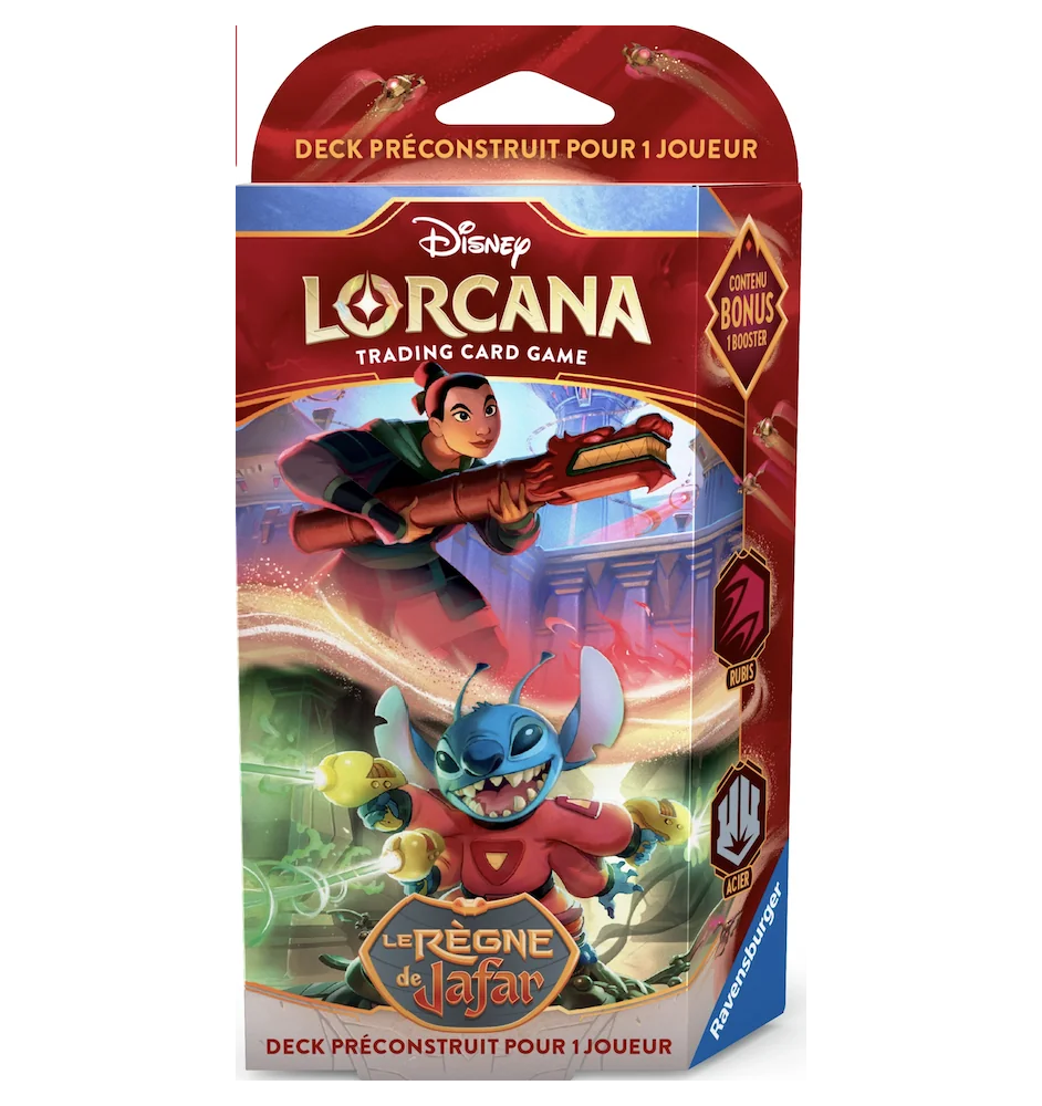 Disney Lorcana Deck de Démarrage Le retour de Jafar Chapitre 8 FR
