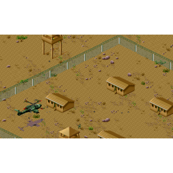 MegaDrive Desert Strike Classics Cib