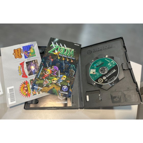 Pack jeu Gamecube Zelda four swords adventures cib