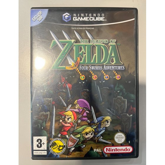 Pack jeu Gamecube Zelda four swords adventures cib