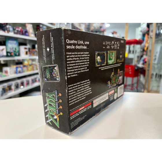 Pack jeu Gamecube Zelda four swords adventures cib