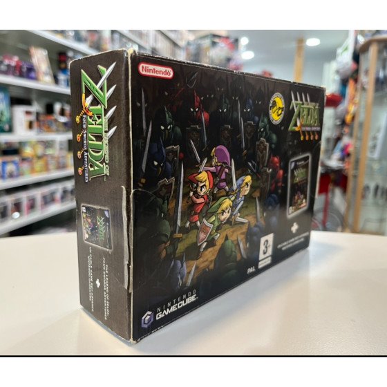 Pack jeu Gamecube Zelda four swords adventures cib