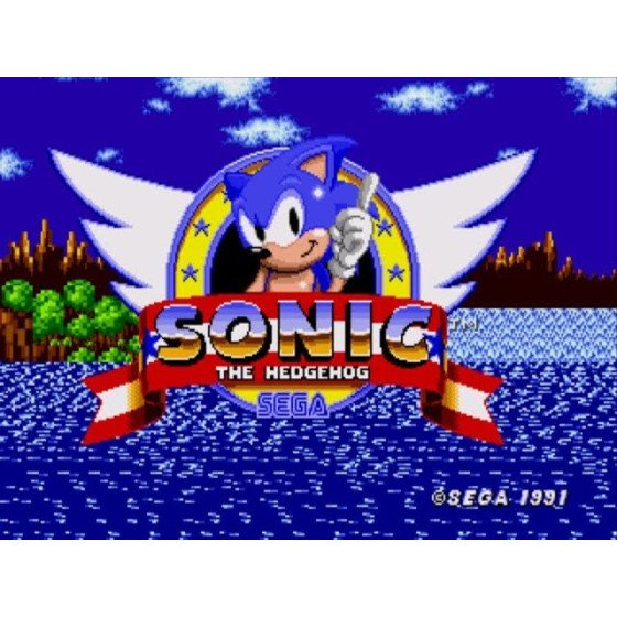 MegaDrive Sonic Cib