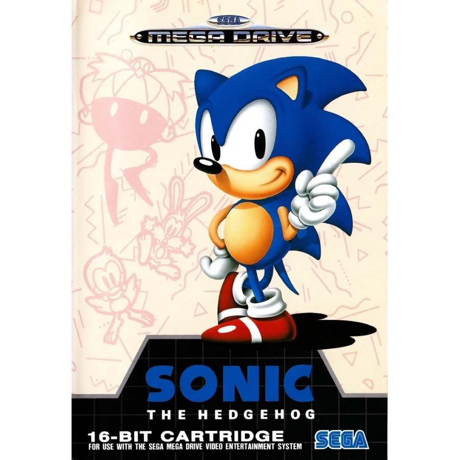 MegaDrive Sonic Cib