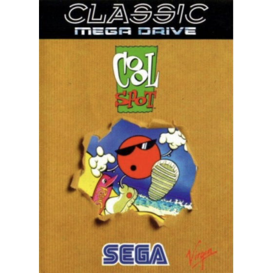 MegaDrive Cool Spot Classic Cib