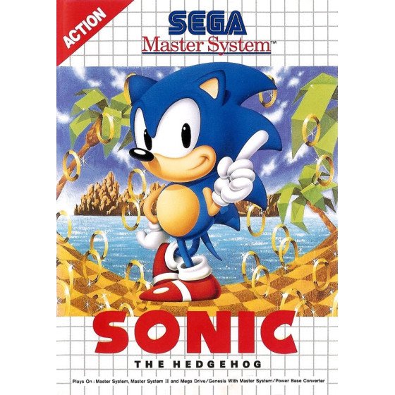 Master system Sonic Sn
