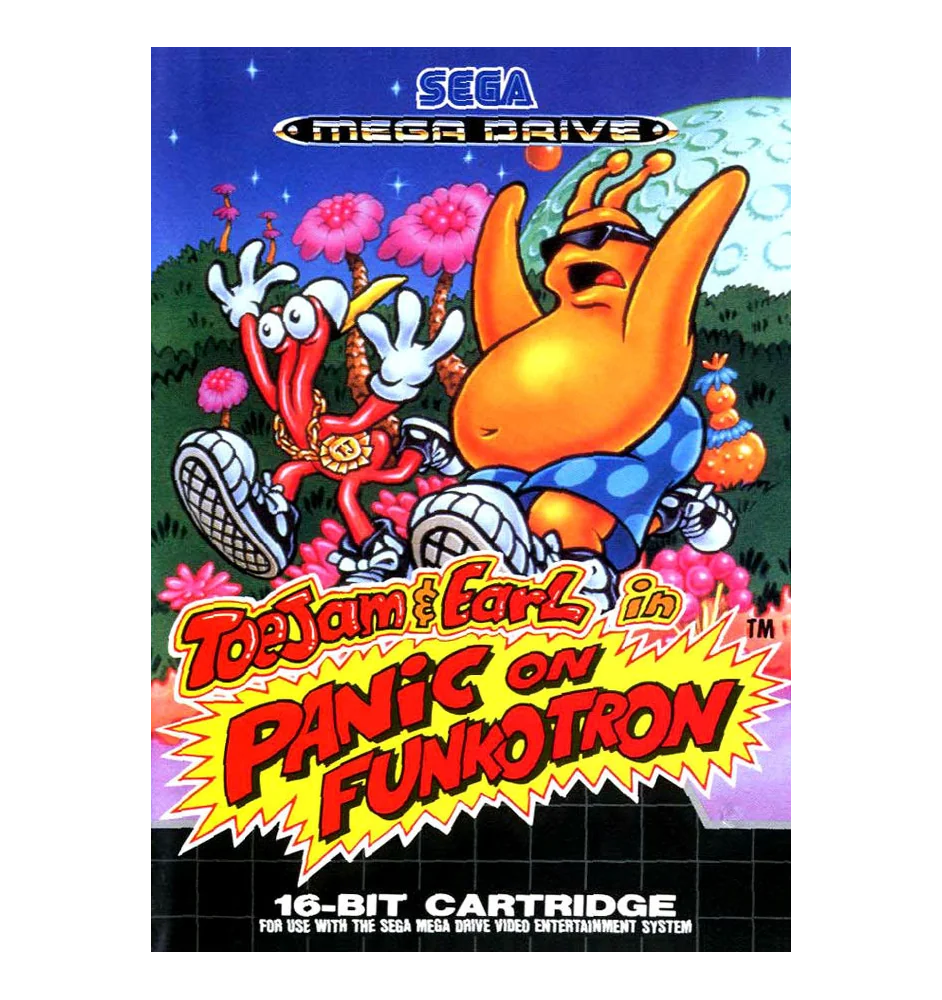 MegaDrive Toejam & Earl II In Panic On Funkotron Loose