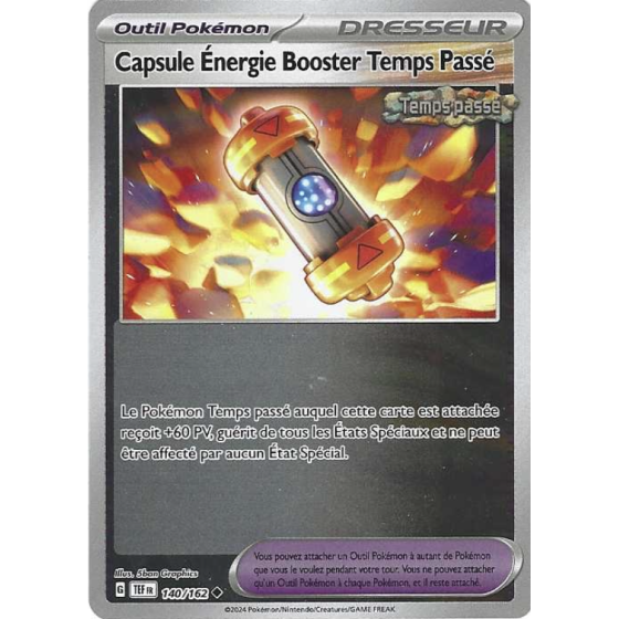 Dresseur Capsule Energie Booster Temps Passé 140/162 Reverse