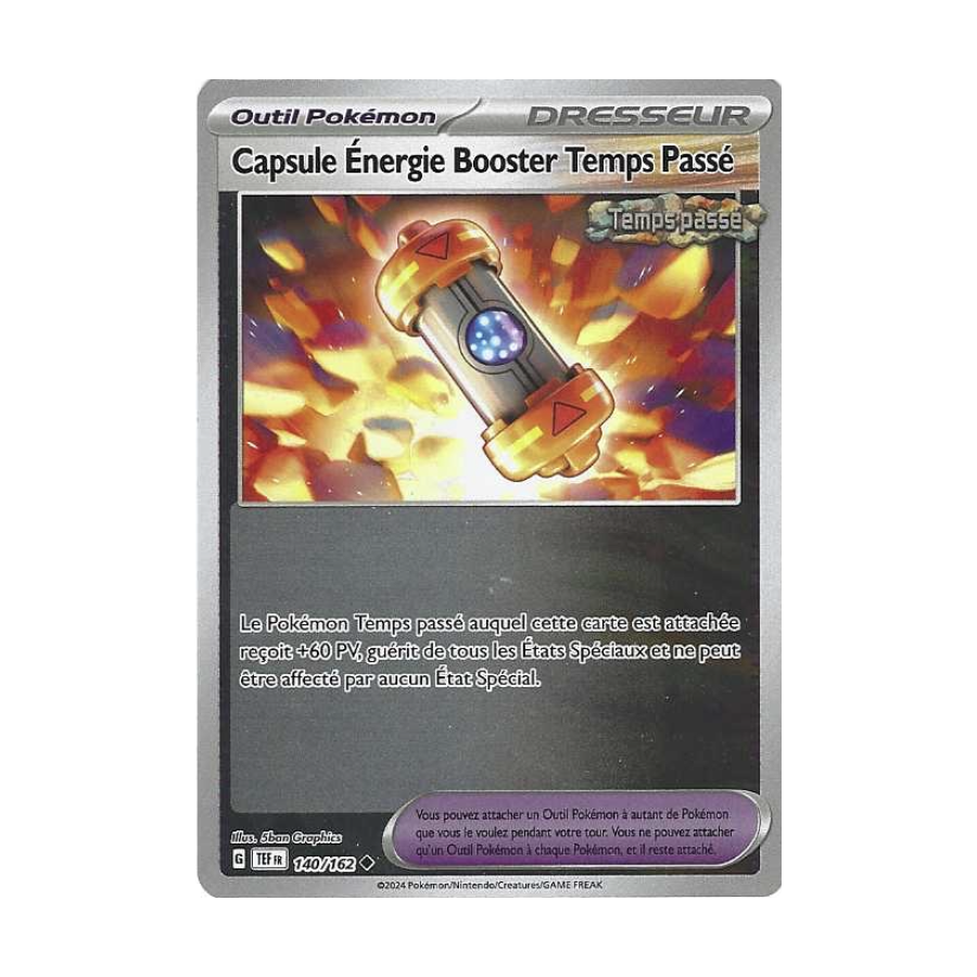 Dresseur Capsule Energie Booster Temps Passé 140/162 Reverse