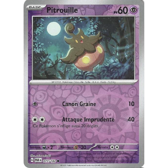 Pitrouille 077/182 Reverse
