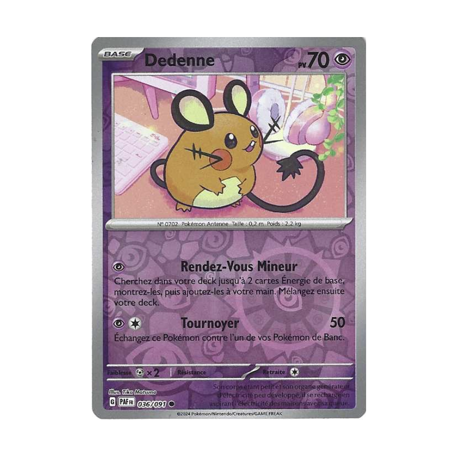 Dedenne 036/091 Reverse