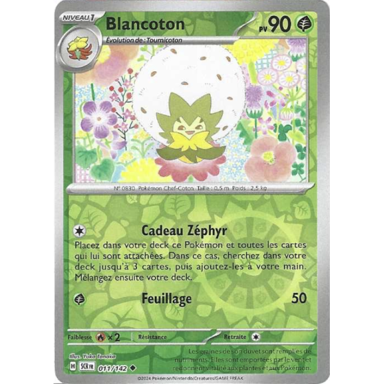 Blancoton 011/142 Reverse