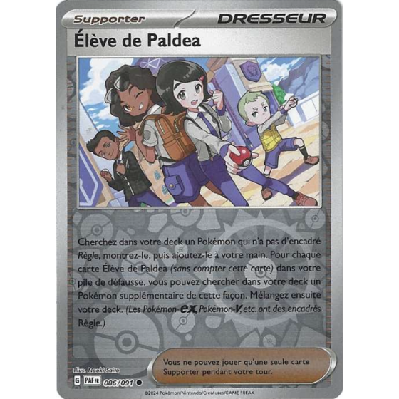 Dresseur Elève De Paldéa 086/091 Reverse