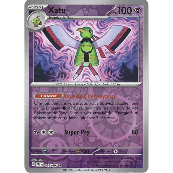Xatu 026/091 Reverse