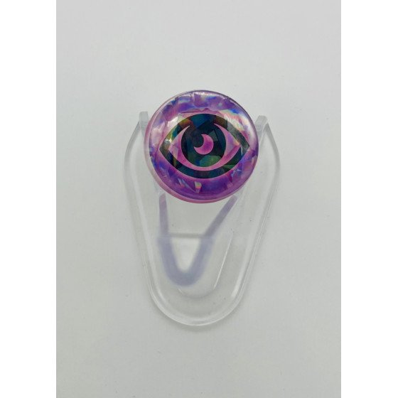 Badge petit format pokémon energie psy Holo