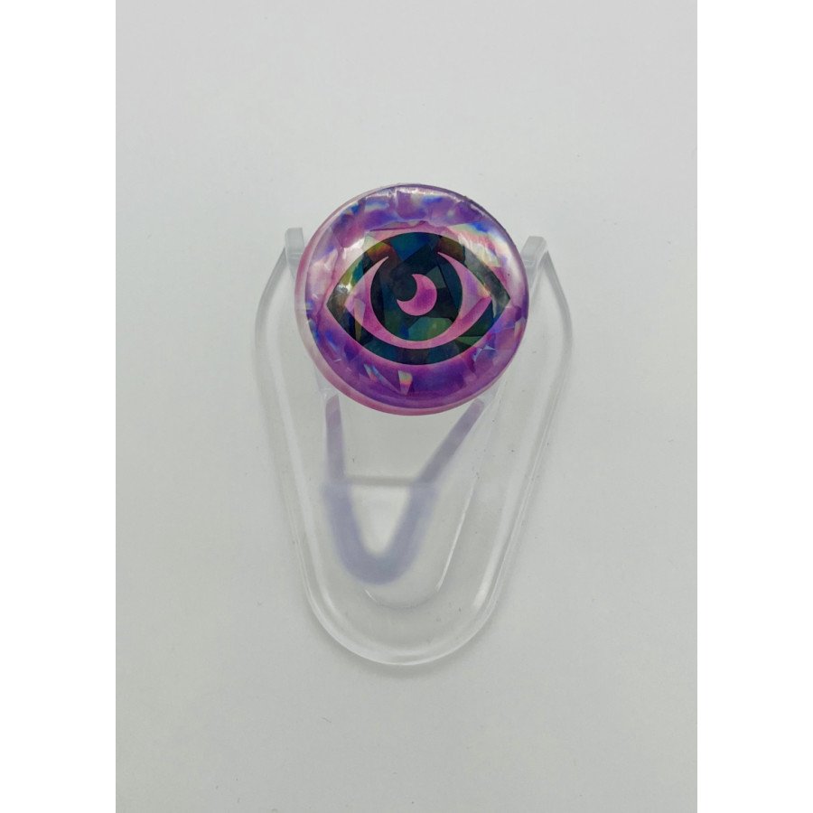 Badge petit format pokémon energie psy Holo