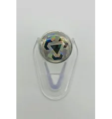 Badge petit format pokémon energie métal Holo
