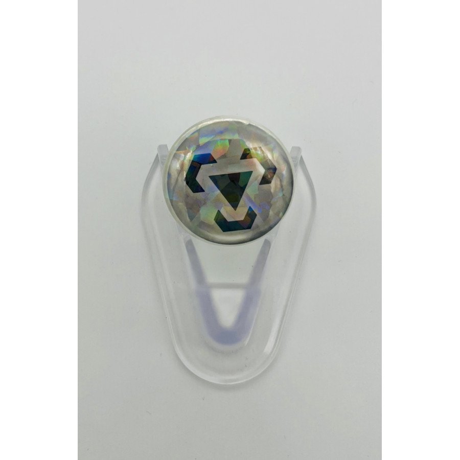 Badge petit format pokémon energie métal Holo