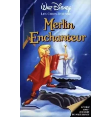 VHS Merlin l'Enchanteur Walt Disney les chefs d'œuvres