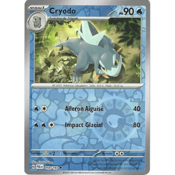Cryodo 059/193 Reverse