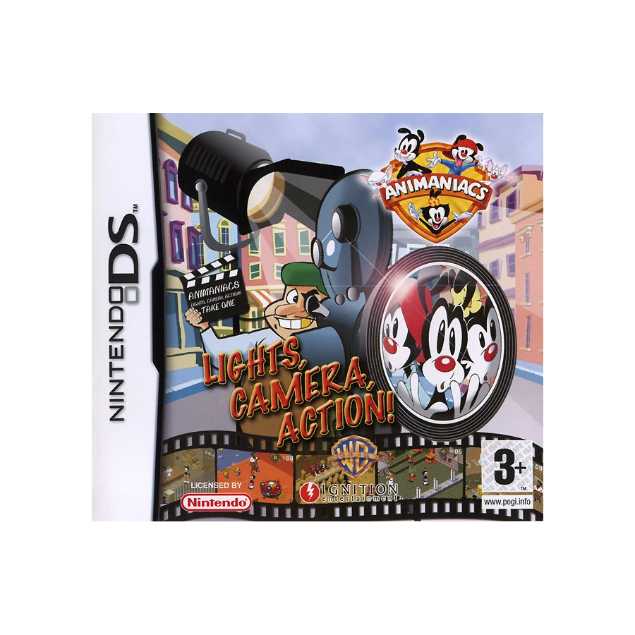 DS Animaniacs Light, Camera, Action Cib