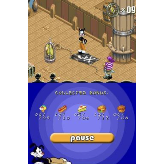 DS Animaniacs Light, Camera, Action Cib