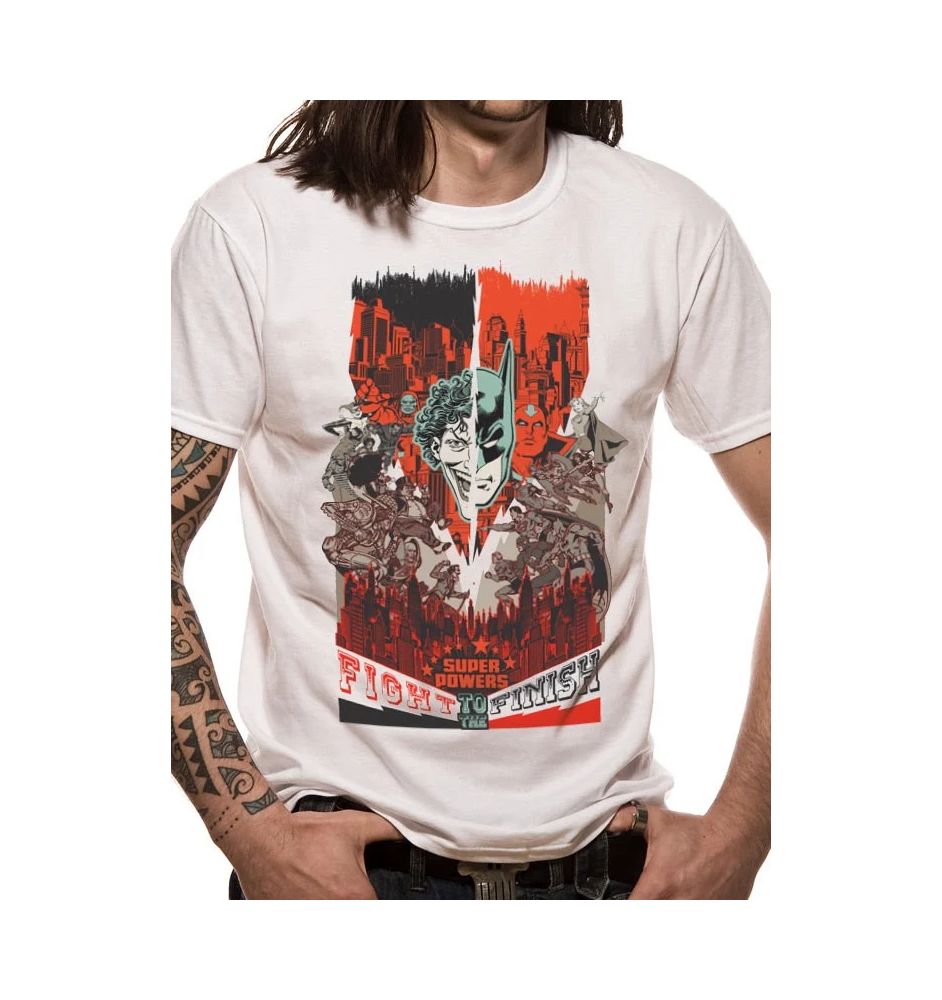 T-Shirt Batman Fight To The Finish (XXL)