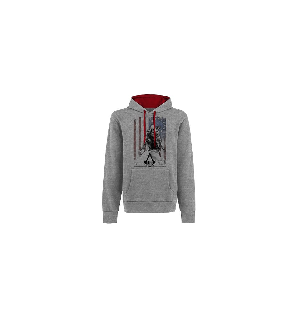 sweat Assassin's creed 3 Flag and Connor Grey (S)