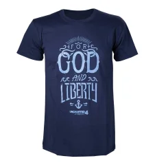 T-Shirt Uncharted 4 For God and Liberty (S)
