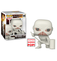Figurine Funko Pop super 6" l'attaque des titans marteau d'armes n°1449