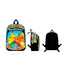 Sac à Dos Pokemon starter 2 Compartiments
