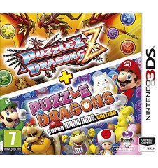 3DS Puzzle & dragons Z + super mario bros edition cib