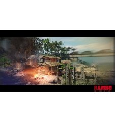 PS3 Rambo the video game cib
